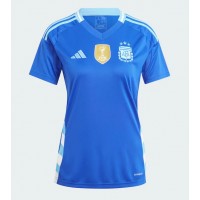 Camisa de time de futebol Argentina Replicas 2º Equipamento Feminina Copa America 2024 Manga Curta